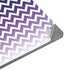 Chevron Purple Ombre Universal Laptop 16in (13 x 9.4in) Skin